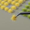 Micro Landscape Artificial Grass Tufts Simulation Model Plant Cluster Miniature Grass Bushes