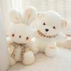 23-40cm New Smoky Eyes Bear Plush Toys Kawaii Stuffed Animals Bunny Dolls Baby Sleeping Pillow Home Decor for Girls Boys Gifts