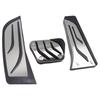 Wellvie Classy Stainless Steel Pedal Covers for Set for Includes Accelerator Brake and Car Custom Car Interior Custom Dress Easy Installation F20,