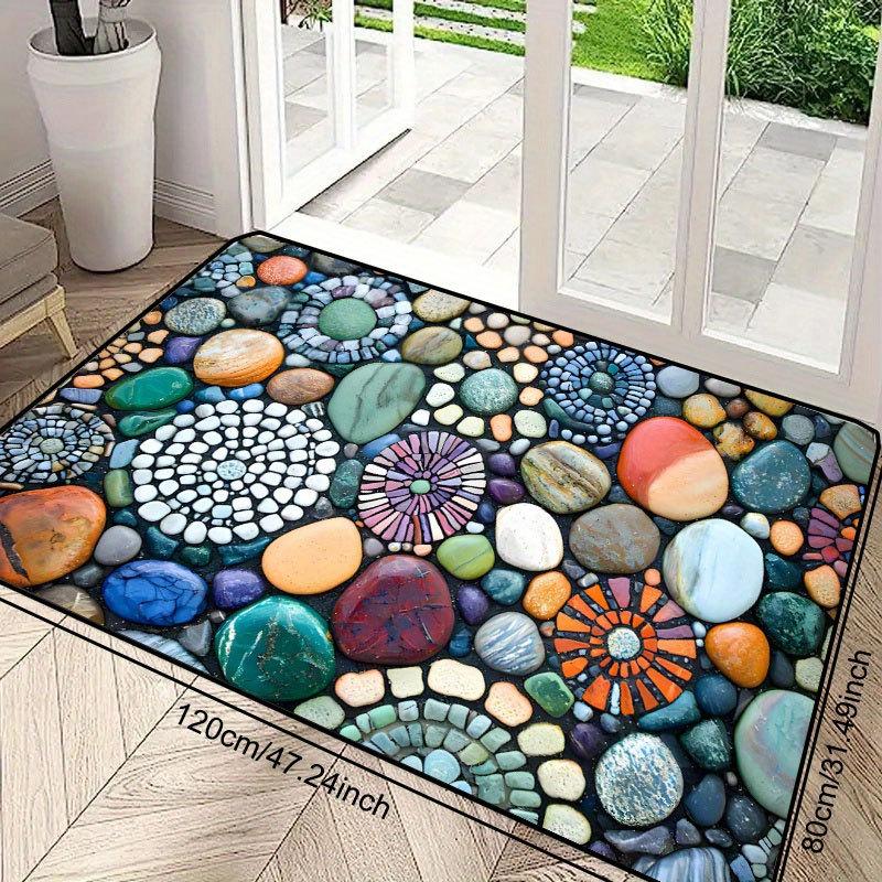 Optical Illusion Door Mat Flat Welcome Doormat Suitable for Indoor and Outdoor Use, Perfect for Front Doors, Entryways, Bedroom