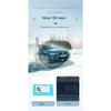 Anti Blue Light Blocking Square Frame 3 in 1 Magnetic set Myopic Polarized Myopia Sunglasses  Prescription Optical Glasses