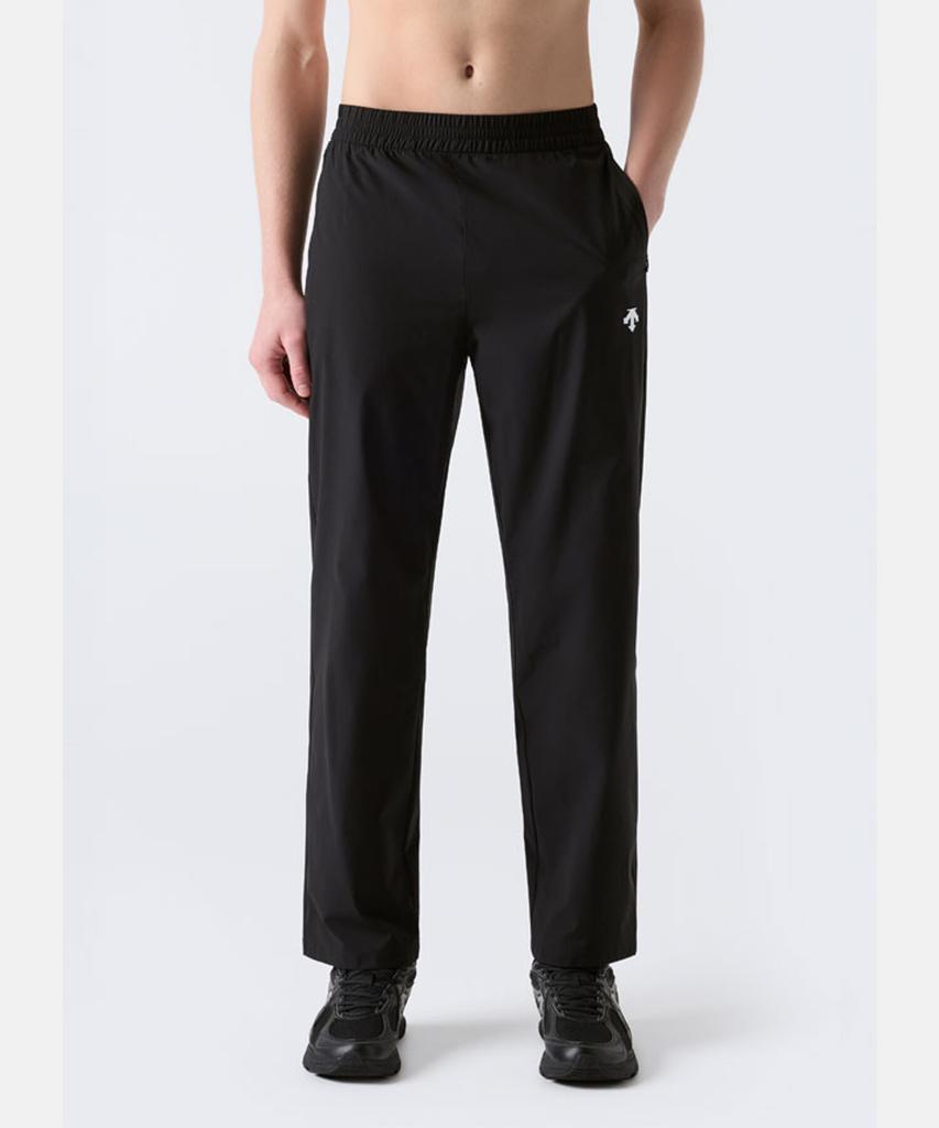 DESCENTE Woven Straight Fit Pants Black Sr323Upt71