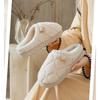 Anti-slip Shoes, Cotton Slippers, Women's Indoor Home Warm Fleece Shoes