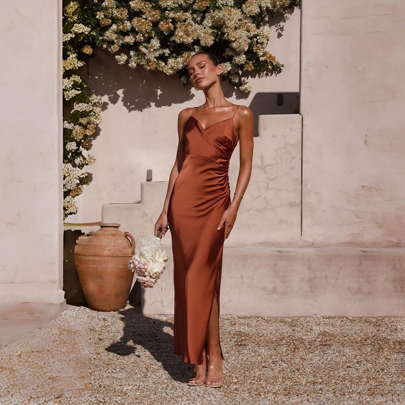 Trägerkleid ärmellos für Damen