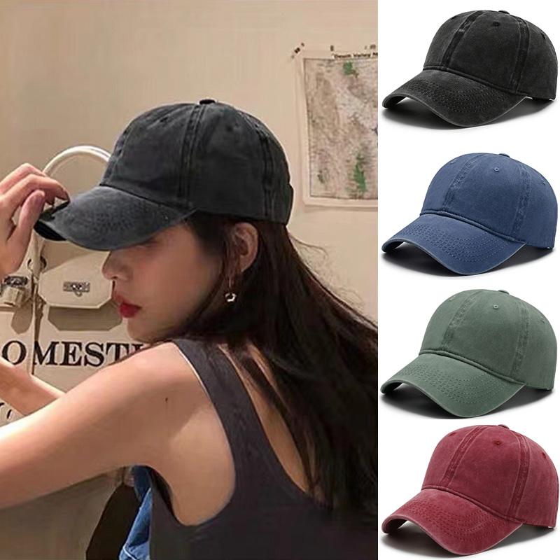 Fashion Sports Hat Cotton Soft Top Visor Caps Casual Outdoor Snapback Hat Cotton Baseball Cap for Men and Women