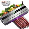 Electric Vacuum Sealer Machine Dry/Wet Food Packaging Vacuum Sealing Bags Food Storage Vacuum Packaging Machine for Kitchen