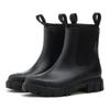 Rain shoes women's new fixed cotton waterproof and non-slip work rubber shoes fashionable adult short tube heightening rain boots