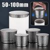 304 Stainless Steel Drain Cover Anti Clogging Hair Trap Removable Filter Screen for Bathroom Floor Universal Fit