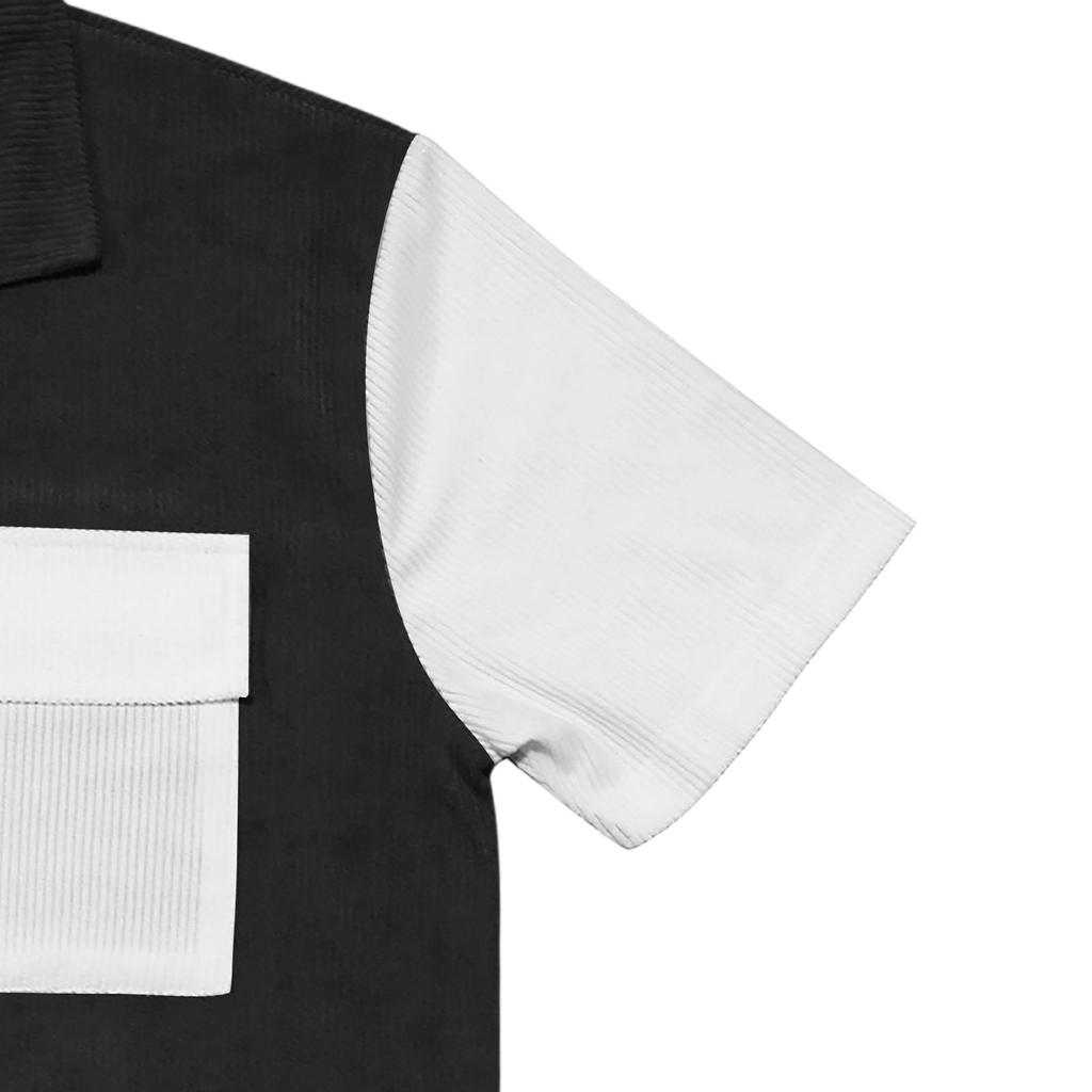 Men's Solid Color Classic Loose Linen Carburean Stand-up Collar Short-sleeved Sporty Casual Shirt Top