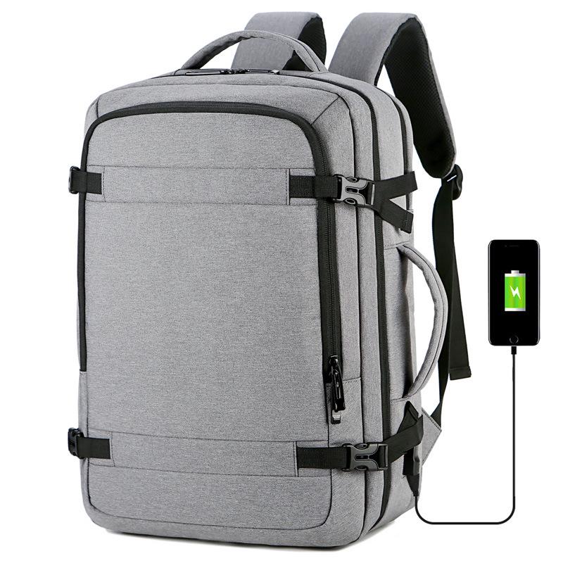 Expandable Waterproof Multi-Function Laptop Backpack for Commuting and Business