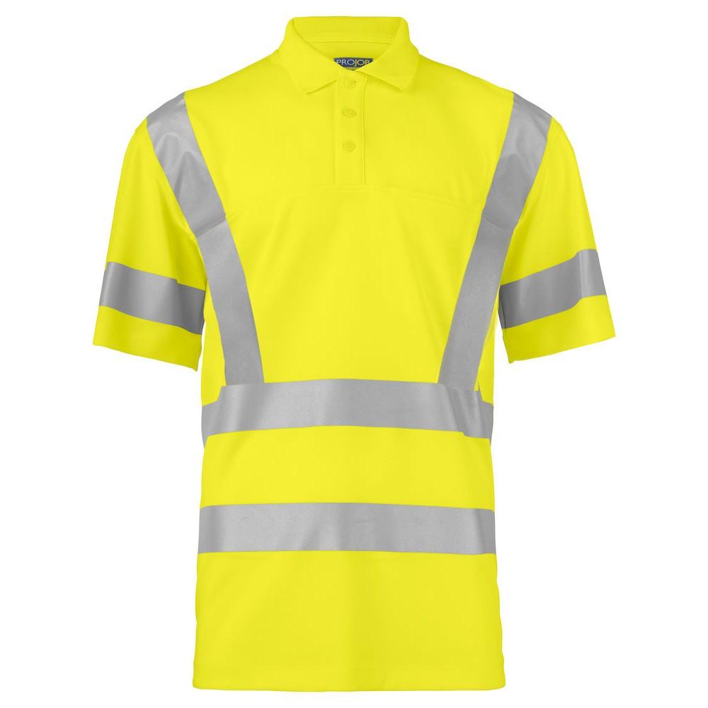 Projob Mens Reflective PiquÃ© Polo Shirt