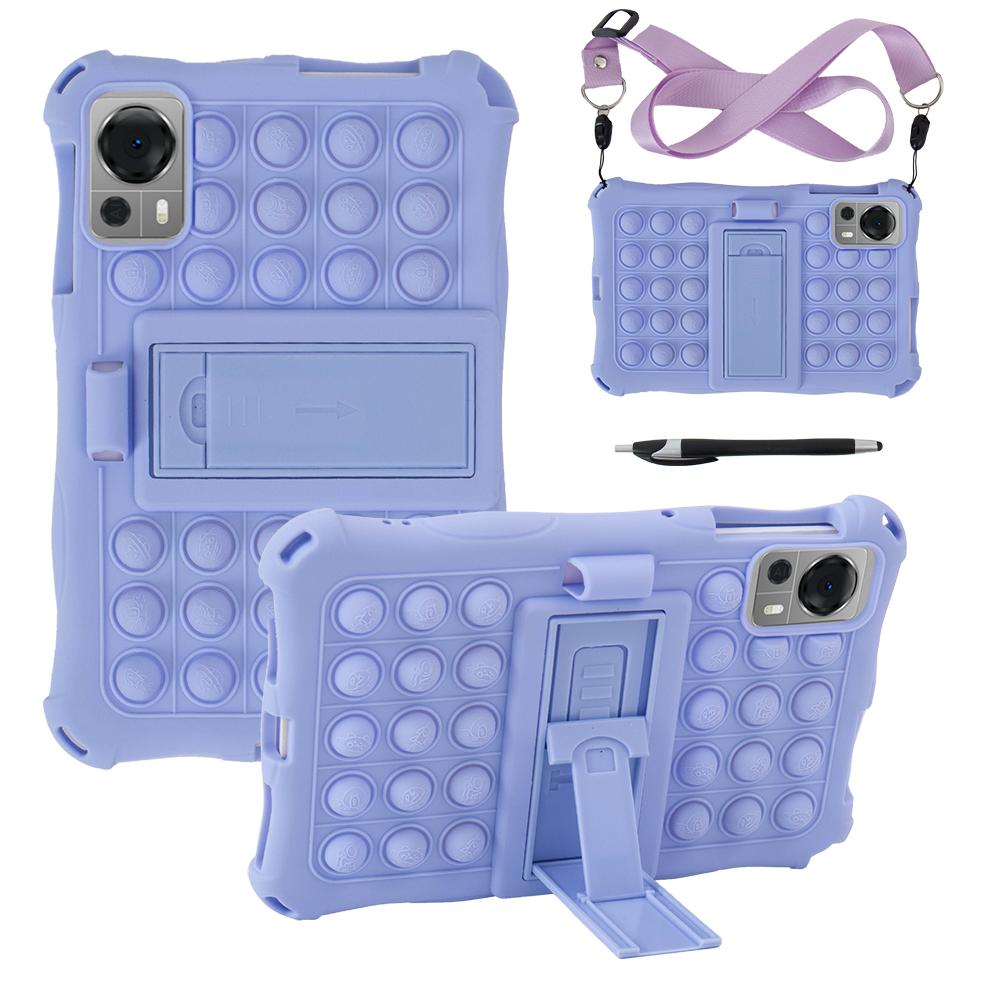 Capa Infantil Para Alldocube iPlay 60 mini Pro 2024 50 mini 2023 8.4 polegadas Capa com Suporte Silicone Macio com Alça de Ombro