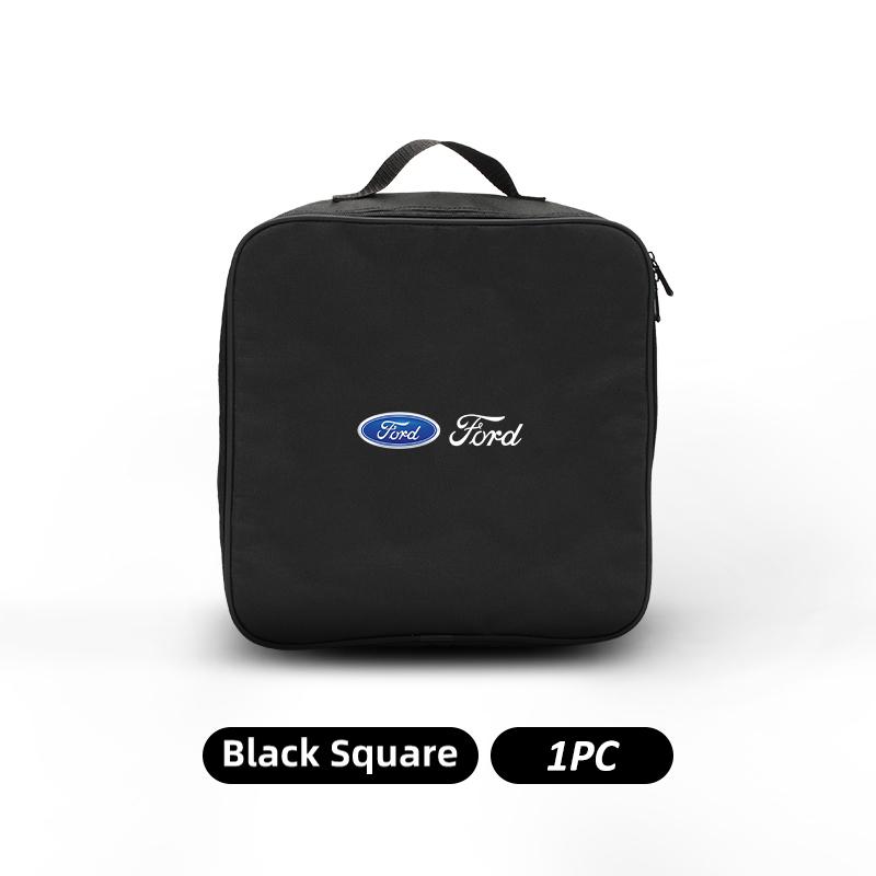 Car Charging Gun Storage Bag Oxford Cloth Auto EV Cable Organizer For Ford Fiesta Ranger Mondeo Escape Ecosport Fusion Explorer