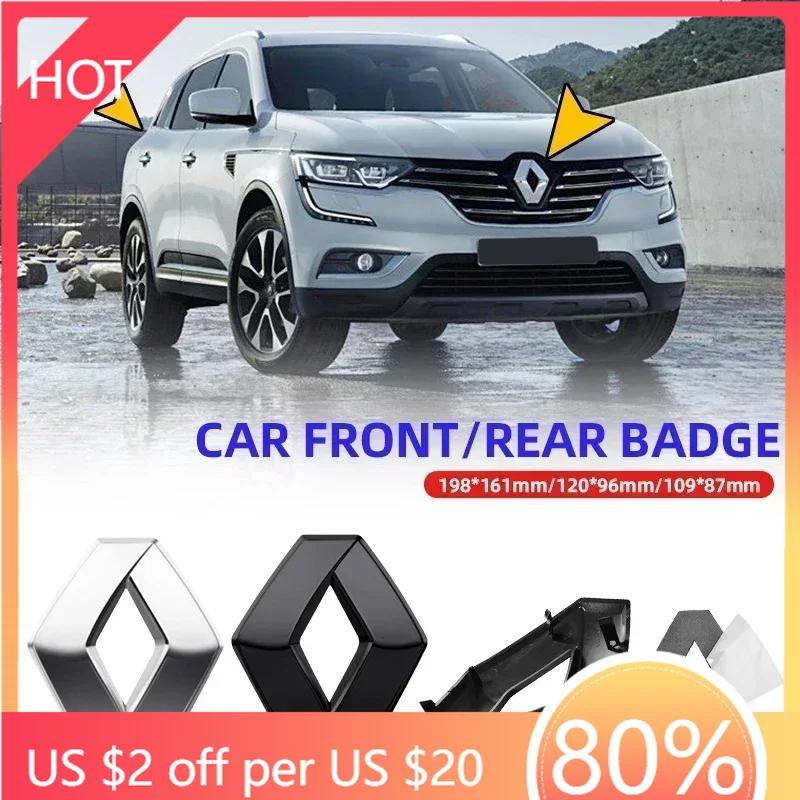 For Renault 2026 New Hub Caps 3D ABS Logo Renault Emblem Car Front Sticker Rear Trunk Badge For Renault Grand Scenic XMOD Megane