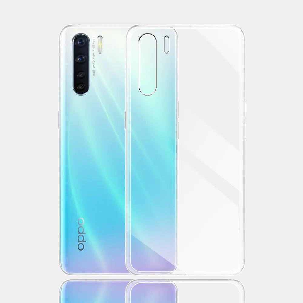 Чехол для OPPO A91 Прозрачный Силиконовый Мягкий ТПУ Задняя Крышка Для OPPO A91 Funda Для OPPOA91 Прозрачный A91 A 91 Чехлы для Телефона Coque OPPO A91 чистый