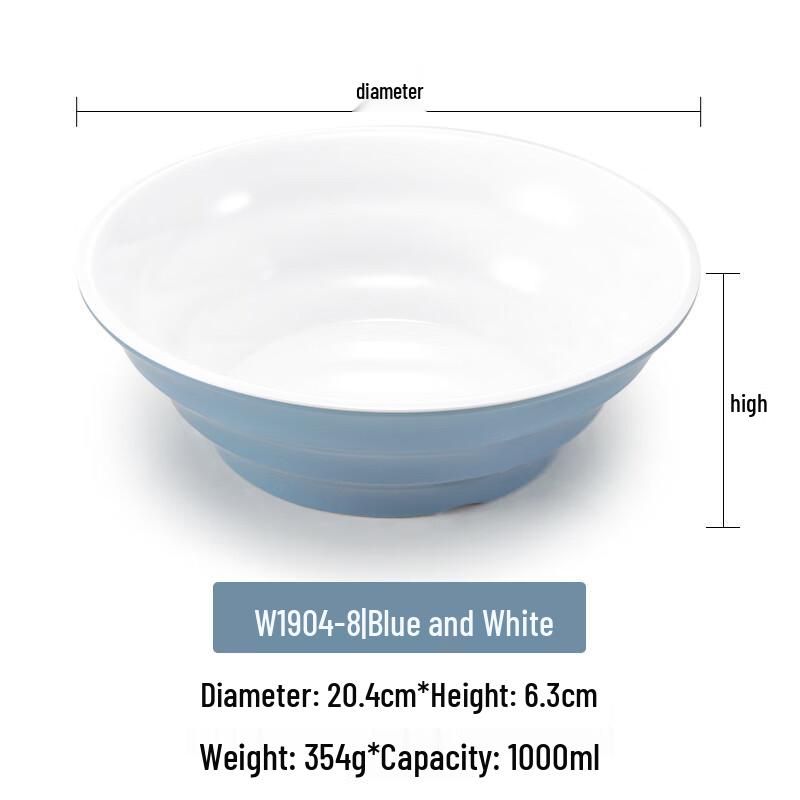 Melamine Noodle Soup Bowl