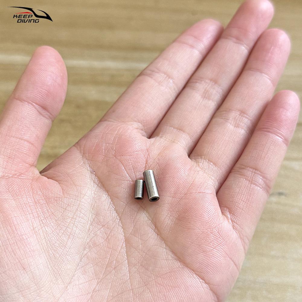 Strapazierfähiger Tiefsee-Angelschnur-Clip mit Kupferröhrchen und Stahl-Drahtführung