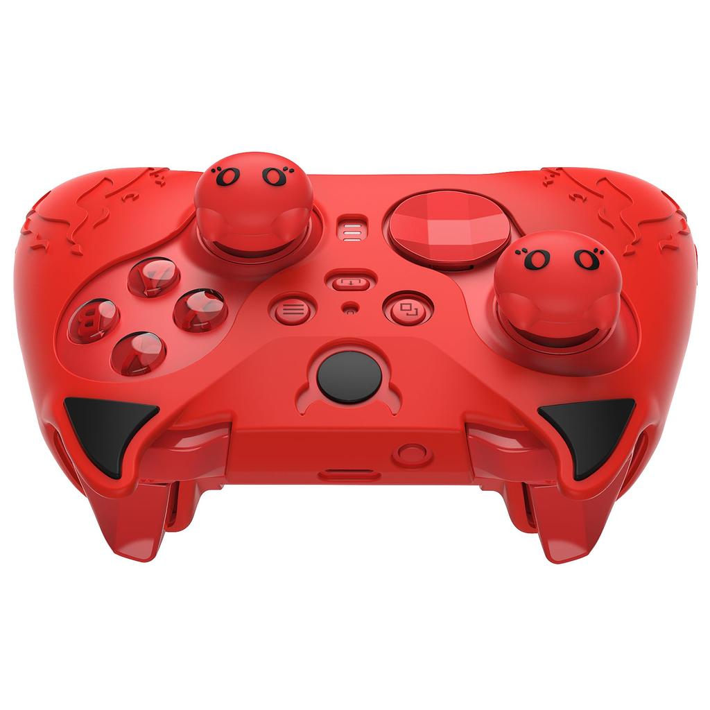 PlayVital Cute Demon Silicone Cover for Xbox Elite Wireless Controller Series Cute Silicone Cover for Xbox Elite Series 2 Includes Thumb Grip Cap 2,