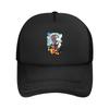 onepieces Trafalgar Law Logo Mesh Baseball Caps Unisex Women Outdoor Trucker Hat Surgeon of Death Adjustable Summer Sun Caps