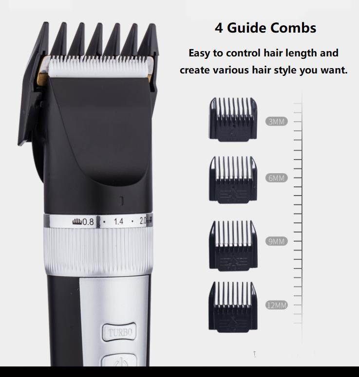 USB Charging Cat & Dog Hair Clipper Low Noise Pet Grooming Products Safe & Automatic Pet Trimmers Cordless Clippers