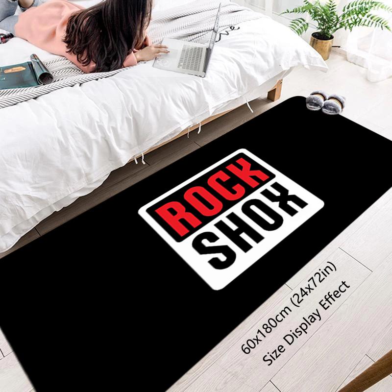 Floor Mat R-Rock-Shox Non-slip Foot Rug for Entryway Hallway Carpet Kitchen Water Absorbed Rugs Fluffy Bedside Mats Home Decor