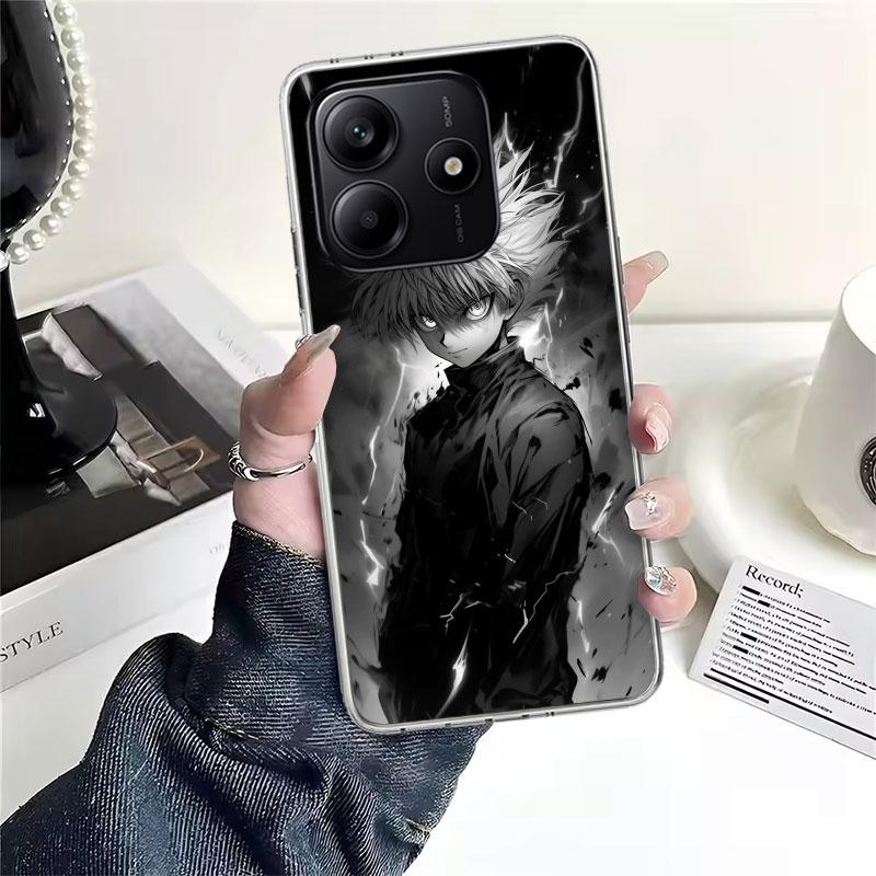 Huner X-Hunters Killua Soft Phone Case For Xiaomi Redmi Note 15 14 14S 13 12 Pro Plus 12S 11 11S 11E 10 10S 11T 5G Fundas Coque