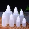10Pcs 5/10/15/20/30/50Ml Empty Plastic Dropper Bottle Paint Beauty Oil Squeezable Refillable Bottle Cosmetics Storage Bottles