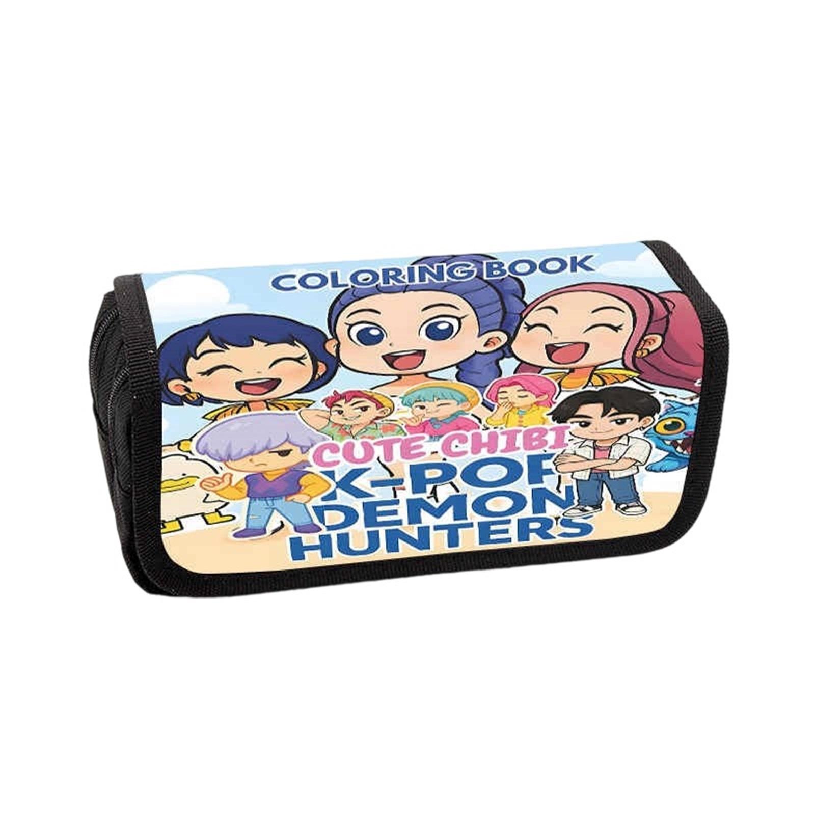 

Пенал Пенал для учеников начальной и средней школы Водостойкий Печатный Мультяшный Большой Вместимости Крышка Пенал One Size