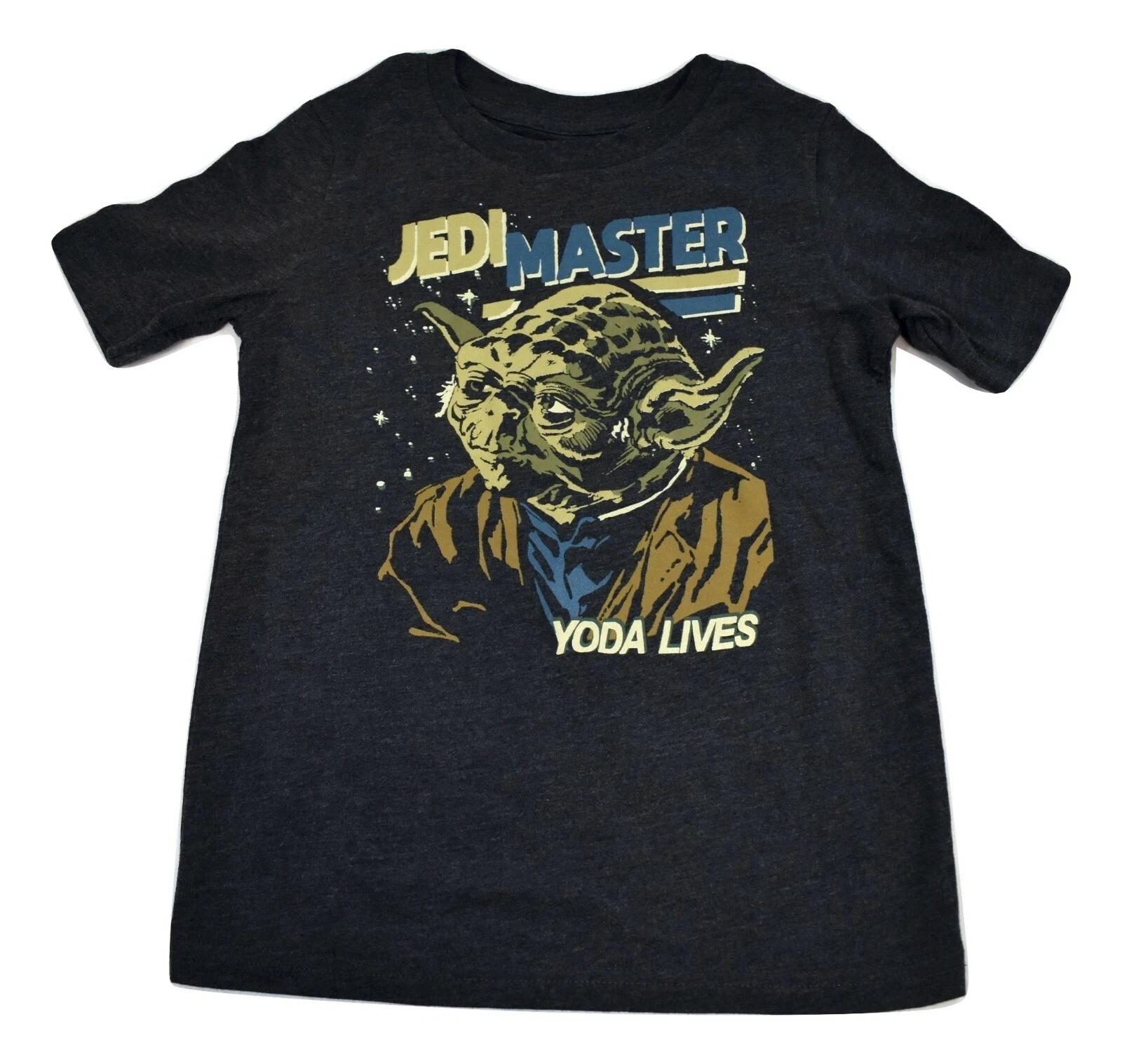 

Jumping Beans Boys Star Wars Jedi Master Yoda Lives Tee Shirt New 6 2XL
