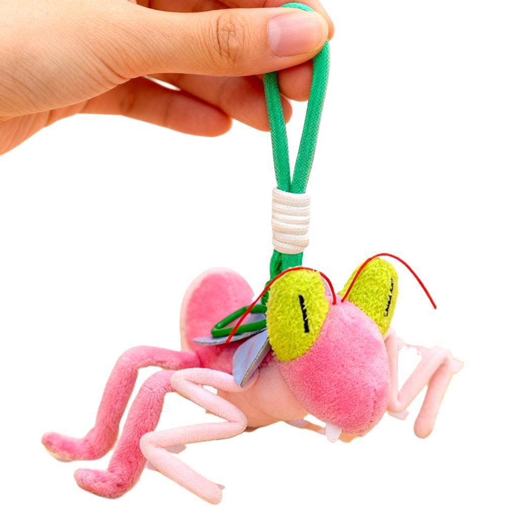 

Ugly-Cute Insect Plush Keychain Kawaii Mosquito Firefly Beetle Plushies Soft Stuffed Doll Bag Pendant Funny Birthday Gift