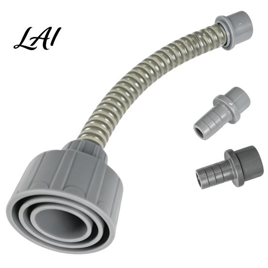 Split System Drain Clog Remover AC Condensate Unclogger Vacuum Attachment Universal HVAC PVC Pipe Unclogger Leak Proof Connector Tool Heavy