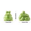Detachable Frogs Shaped Ashtray Soap Holder for Bar Bathroom Toilet Home Office Hotel Detachable Lid