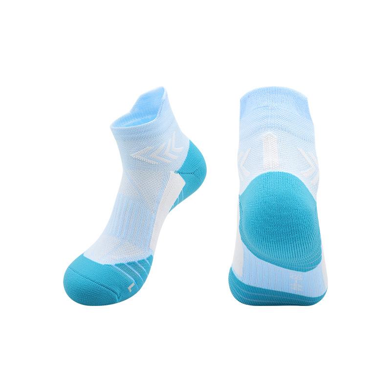 Professional Running Socks Coolmax Badminton Socks Quick-Drying Breathable Non-Slip Hiking Socks Short Cycling Socks