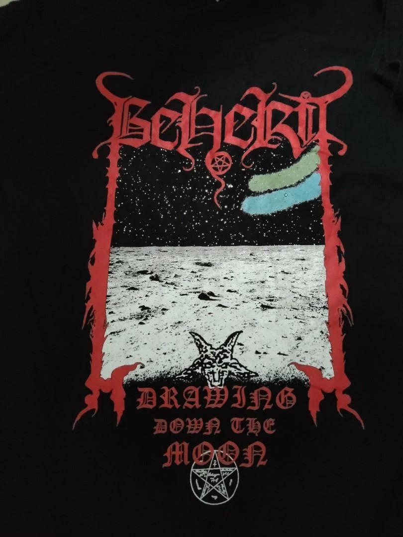 New Popular Beherit Band Black T-Shirt Cotton Full Size S-5XL TU223 M