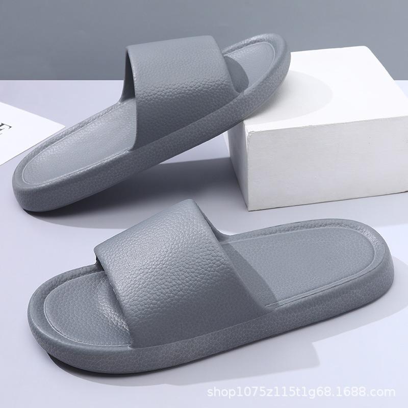 Slippers men's new summer non-slip soft bottom casual indoor can be home two wear bathroom mopping