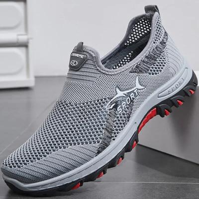 Summer Mesh Men Shoes Lightweight Sneakers Men Fashion Casual Walking Shoes 2025 Breathable Mens Loafers Zapatillas Hombre Male