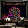 Arazzo da Parete Black Clover Appeso Estetico alla Parete Coperta in Tessuto Stampato Arazzi Decorativi per Camera da Letto Soggiorno Decorazione per la Casa