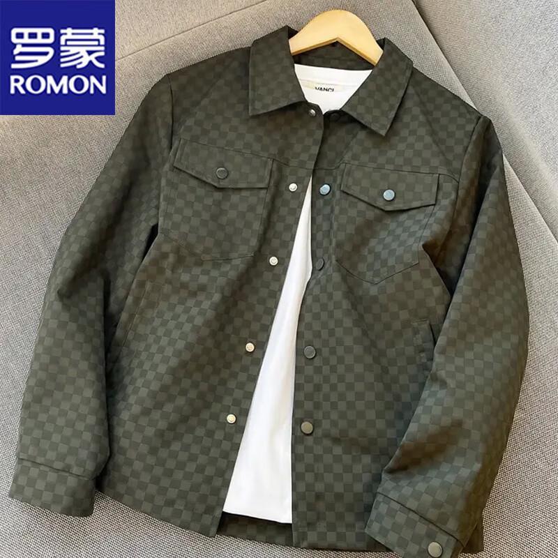 Romon Men's Casual Windproof Jacket