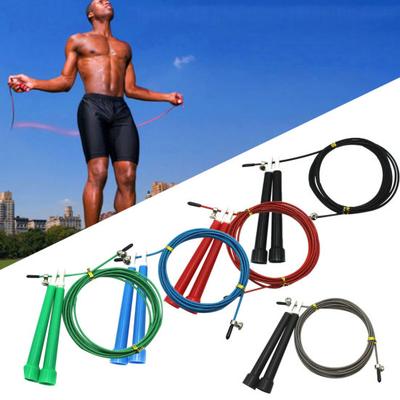 Health Fitness Aerobic Exercise Bodybuilding Steel Wire Sport Jump Skipping Rope