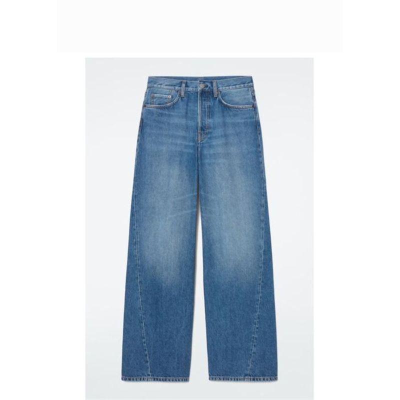 

Fall and Winter New Women s Clothing Facade Casual Version Low Waist Washed Denim Retro 1205065004 Blue (size is too large, one yard smaller) EUR25