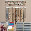 9Pcs/Set Hanging Jewelry Rack Self Adhesive Jewelry Hook Wall Hanger for Necklace Bracelet