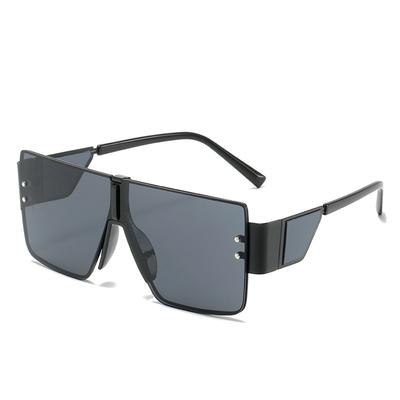 One-Piece Sunglasses, Large-Frame Integrated Glasses, Personalized Multi-Lens Square Sunglasses For Women