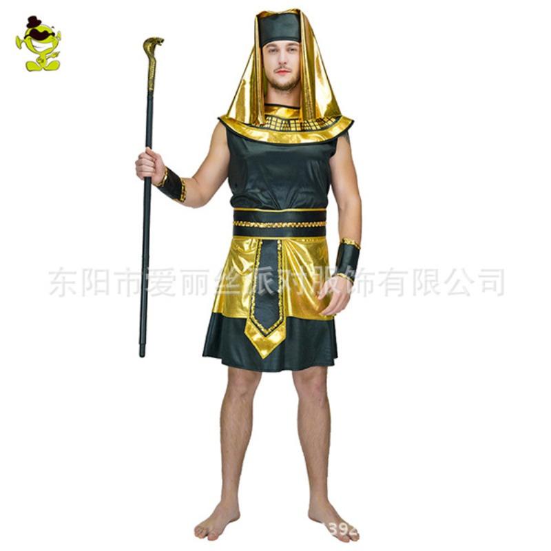 Halloween pharaoh costume party clothes stage costumes cosplay costumes One size fits all