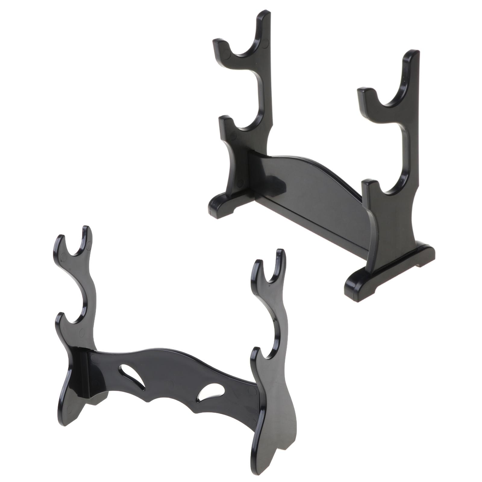 2-х уровневый держатель дисплей акриловый кронштейн стойка для коллекции мультяшное оружие периферийный дисплей держатель ножа для волшебной палочки