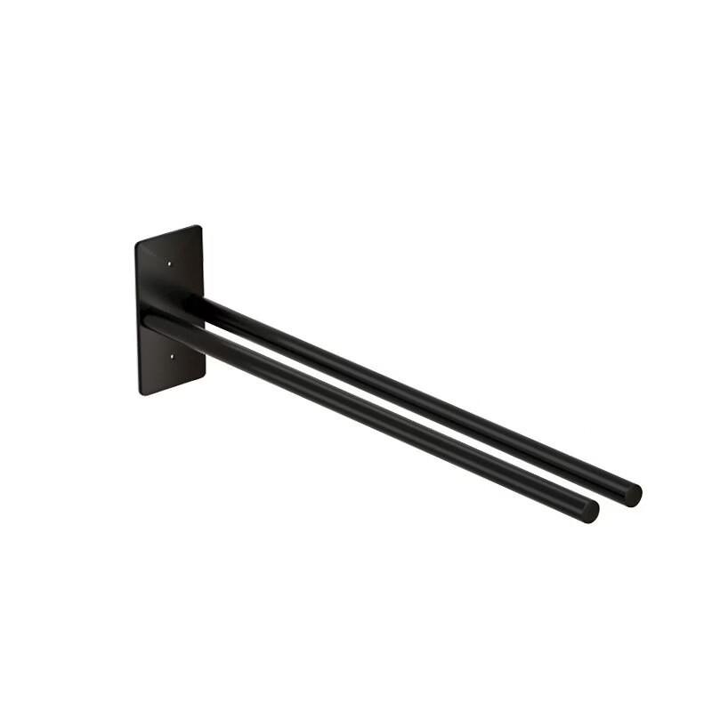 YouShu Mid-Century Stainless Steel Double Towel Bar