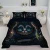 Cheshire Cat Duvet Cover, Bedding Sets 2 Piece Comforter Cover With Pillowcases75*50Cm, Soft Bed Cover For Adults And Children