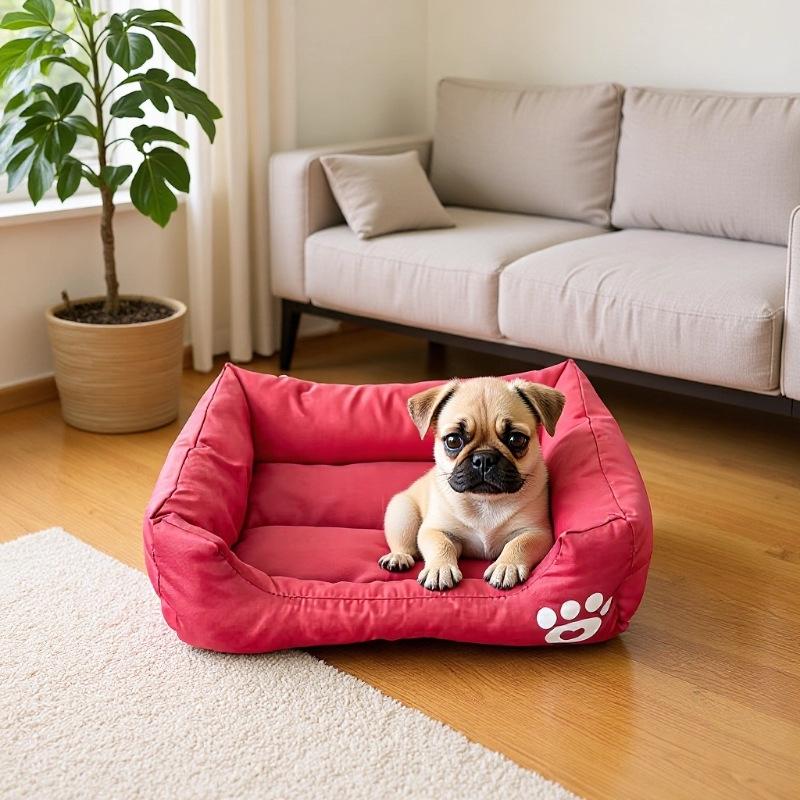 All-Season Waterproof Tear-Resistant Pet Bed for Dogs and Cats