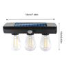 Solar Wall Lights Outdoor Waterproof Bright Motion Sensor for Deck Garage Outside Fence Exterior Lighting Fixtures