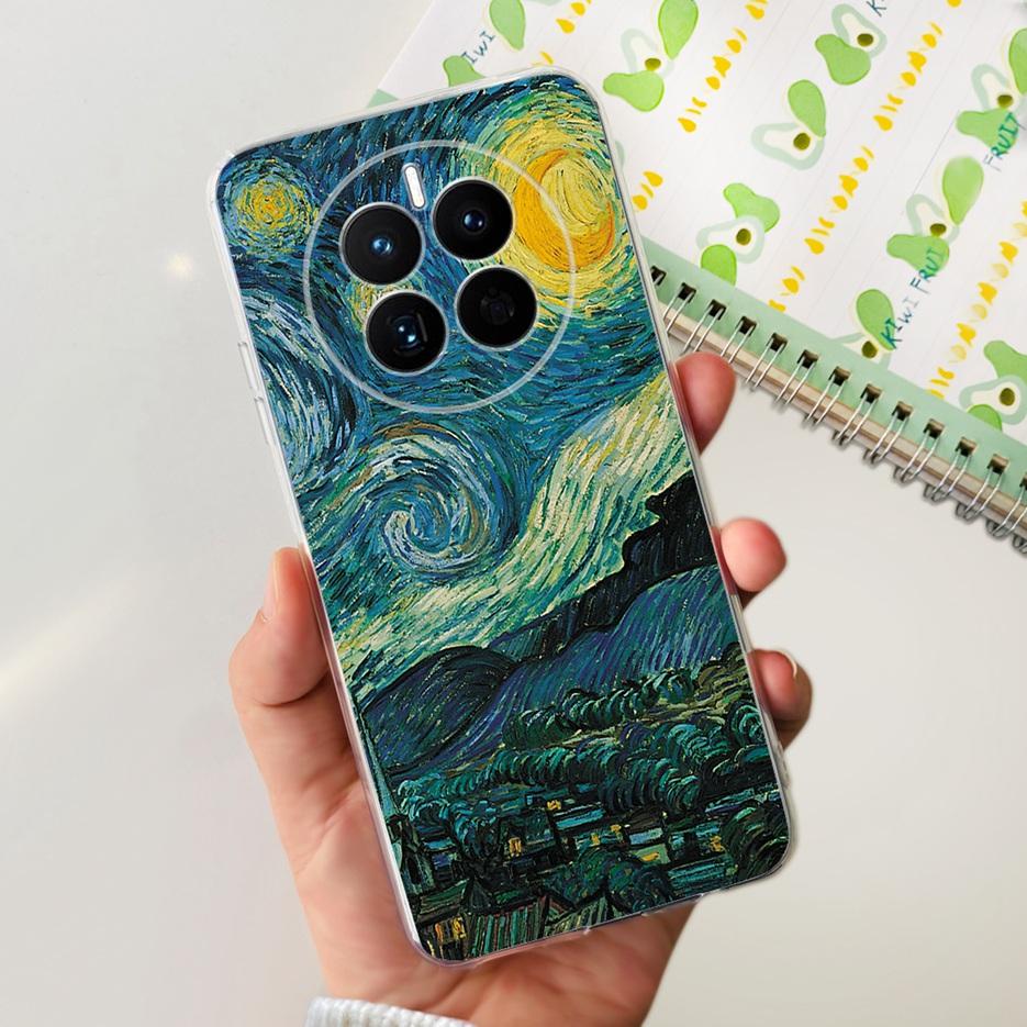 For Huawei Mate 50 Pro Case Stylish Butterfly Flowers Soft Slim Fundas Phone Case For Huawei Mate 50 Mate50 Pro Back Cover Coque