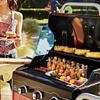 Chicken Leg Rack For Grill Grill Chicken Leg Rack Stainless Steel Non Stick Foldable BBQ Tools For Barbecue Backyard Cooking